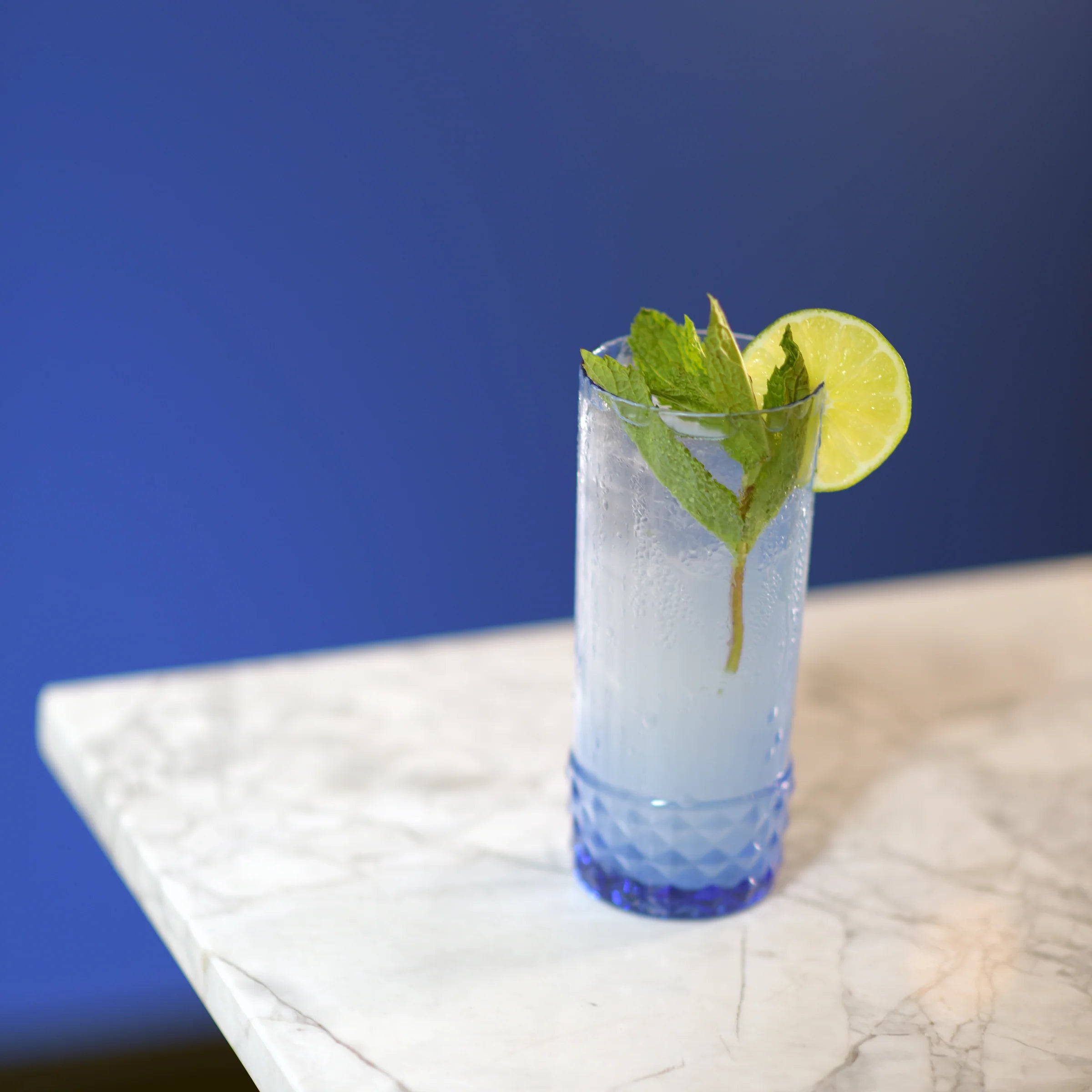 Bormioli Rocco America '20s 40 cl Cooler Drinking Glasses Sapphire Blue (Set of 6)